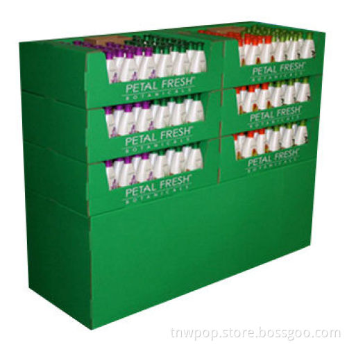 Pallet Display, 6PDQ Load and Stackup/Pre-filled/Goods Before Delivery to Stores/Strong/Durable